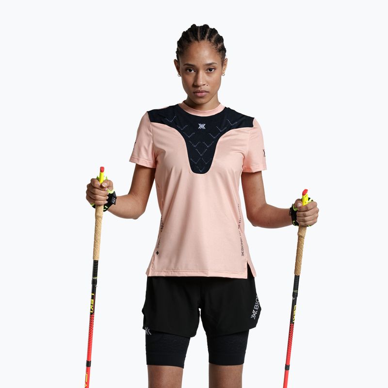 Women's running shirt X-Bionic Corefusion Run Shirt fresh peach
