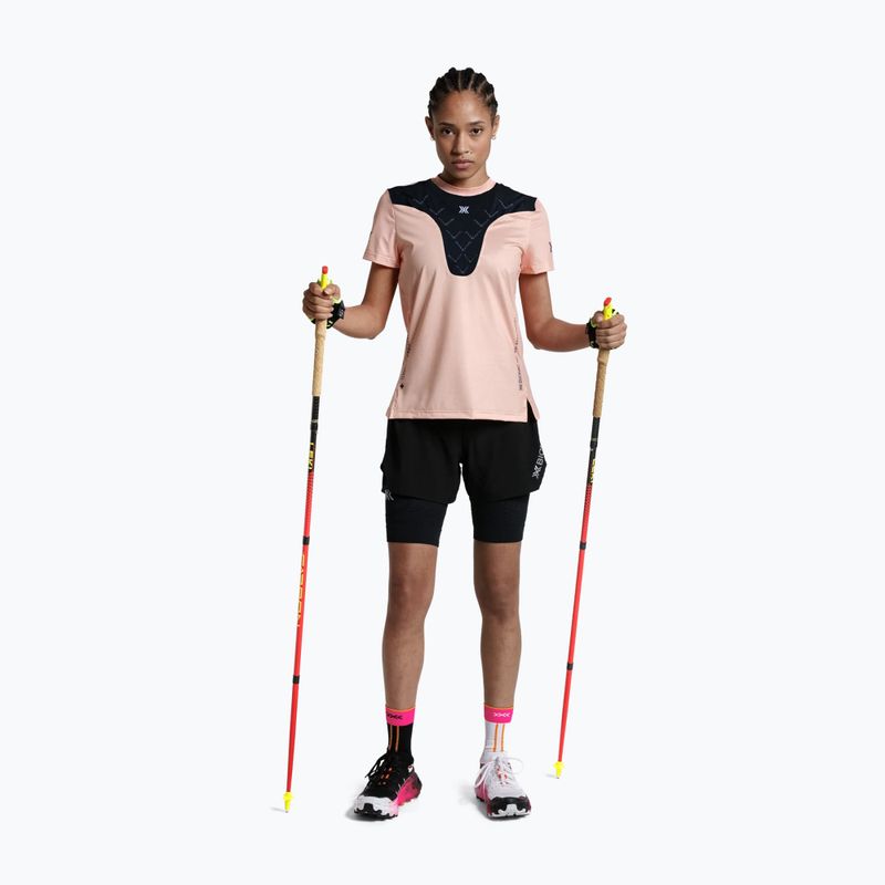 Women's running shirt X-Bionic Corefusion Run Shirt fresh peach 2