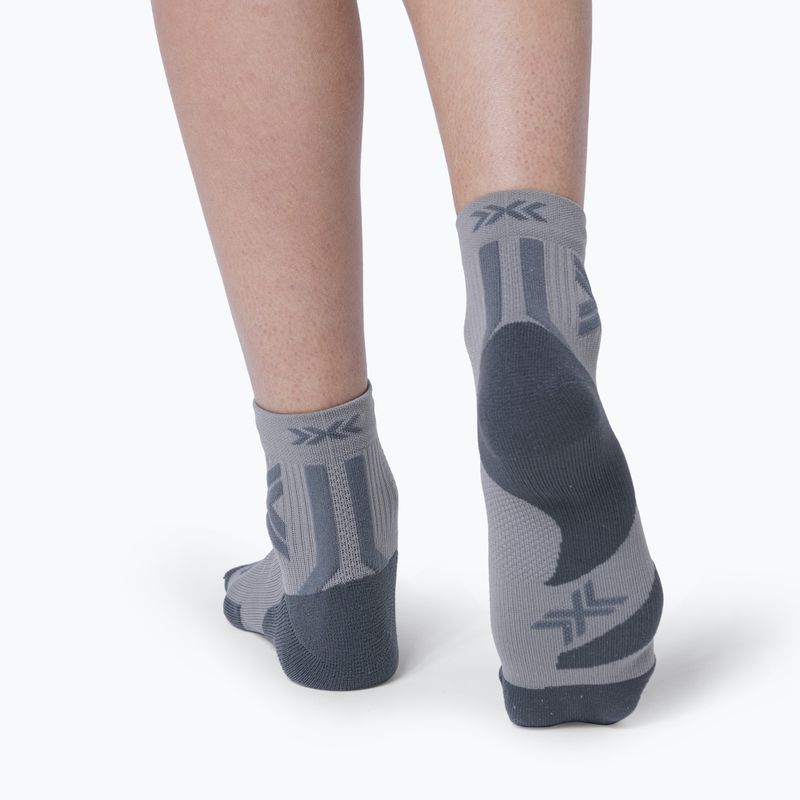 Men's socks X-Socks Run Discover Ankle raincloud/x black 3