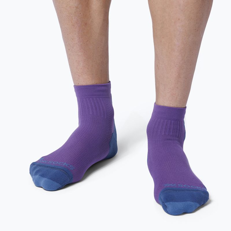 X-Socks Run Discover Ankle Socks neobergine/x black 2