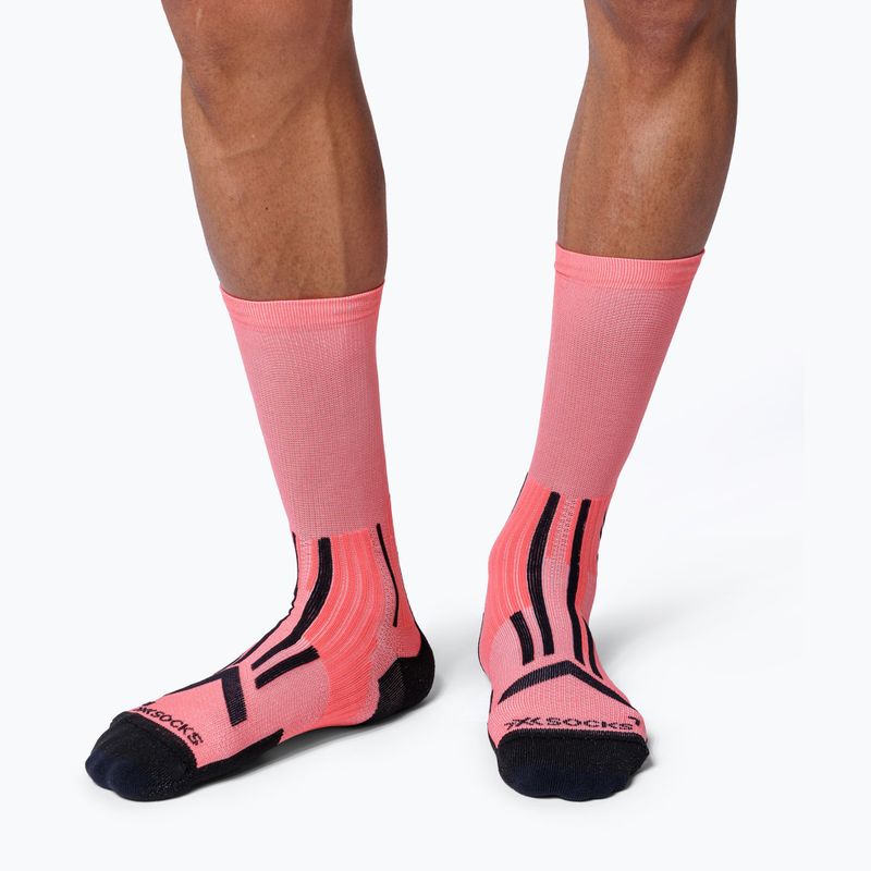 Socks X-Socks Trailrun Perform Crew dusty rose/x black 2