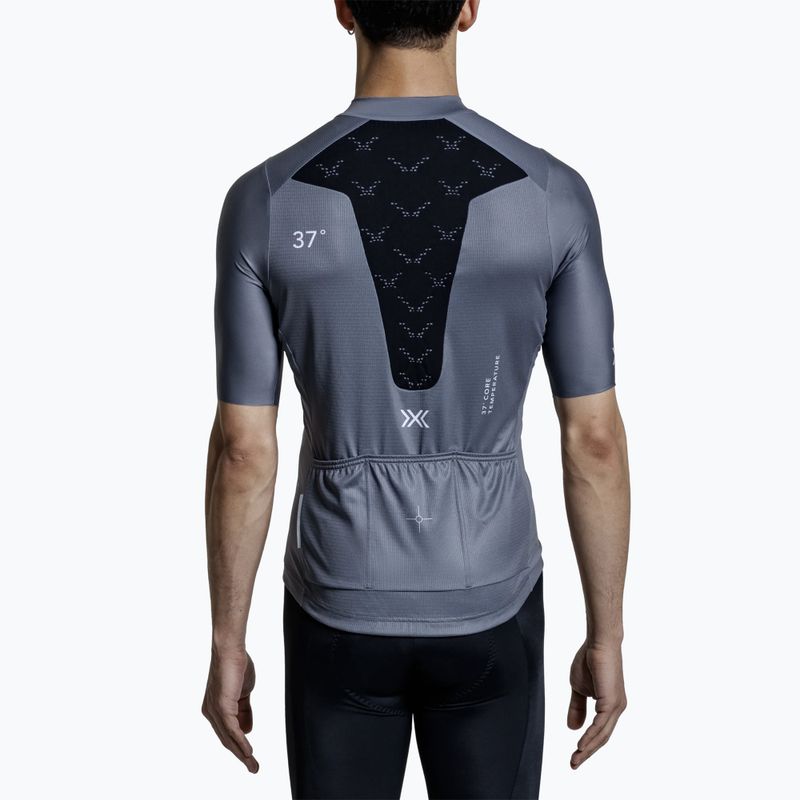 Men's T-shirt X-Bionic Corefusion Ride Jersey rhino grey 3