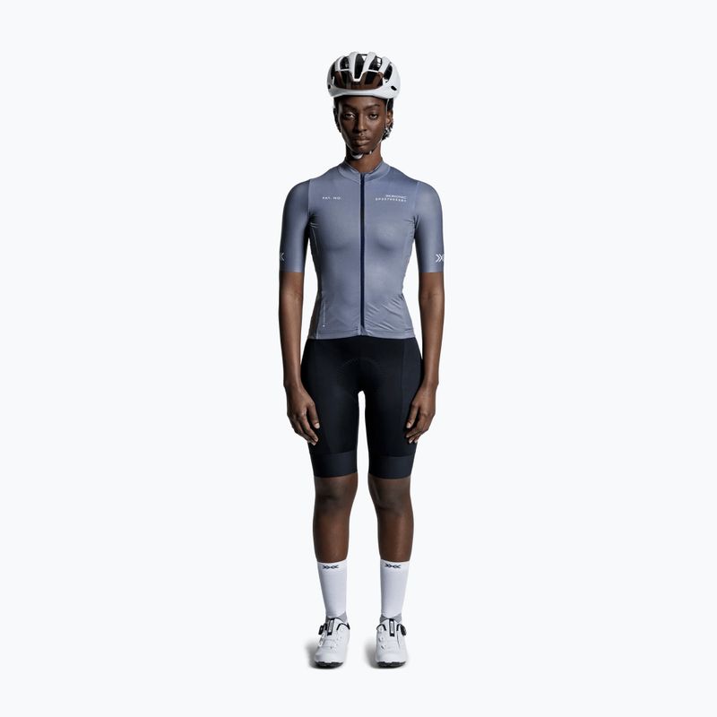 Women's cycling jersey X-Bionic Corefusion Ride Jersey rhino grey 2