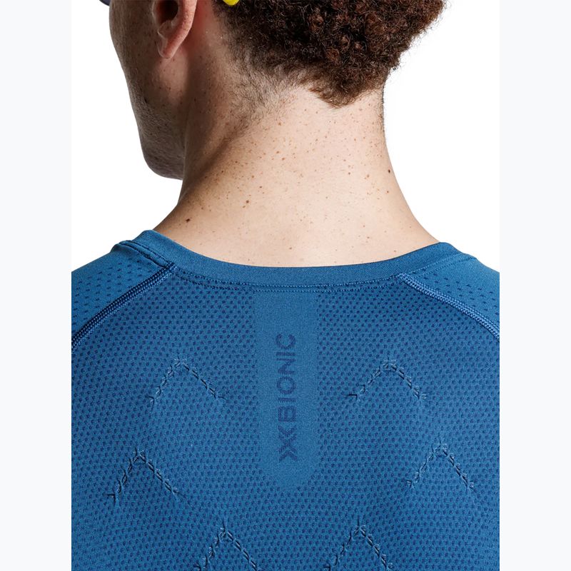 Men's running t-shirt X-Bionic Xceed Run slate blue/marine 6