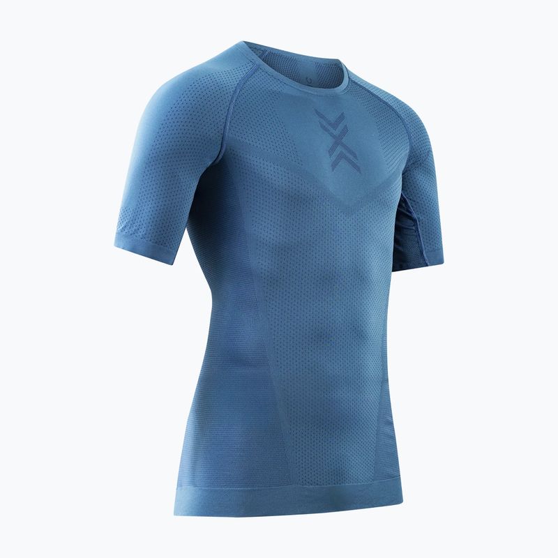 Men's running t-shirt X-Bionic Xceed Run slate blue/marine 7