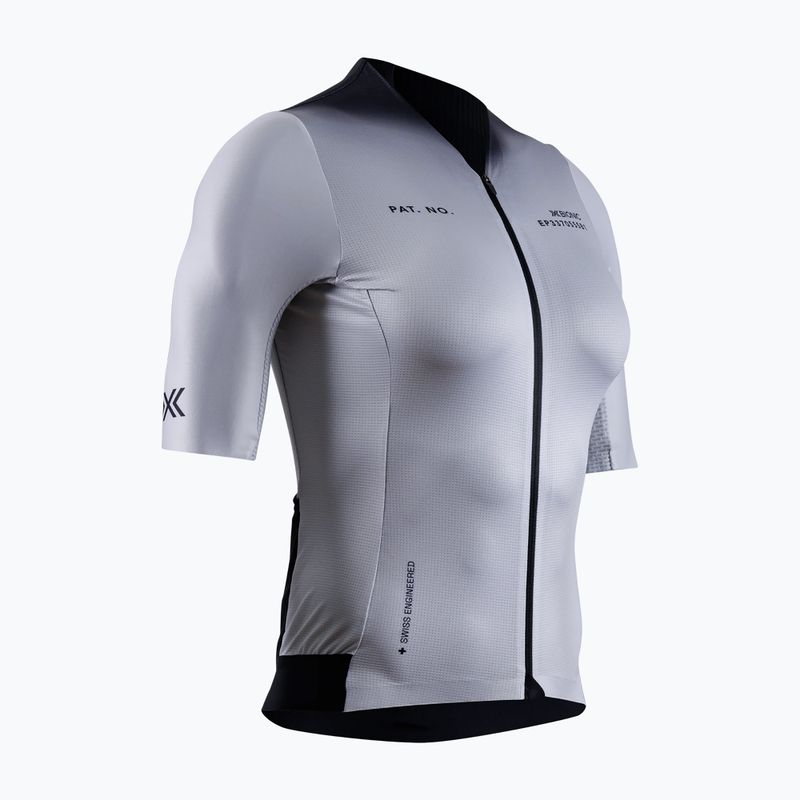 Women's cycling jersey X-Bionic Corefusion Aero Jersey light monochromatic heatmap 2
