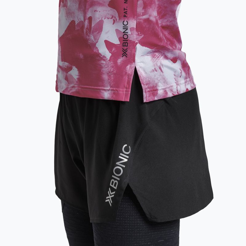 Women's running top X-Bionic Corefusion Run wolfpack/white/neo pink 6
