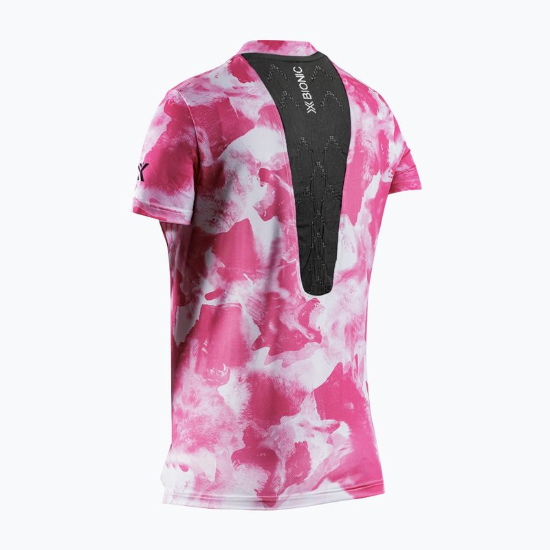 Women's running top X-Bionic Corefusion Run wolfpack/white/neo pink 8