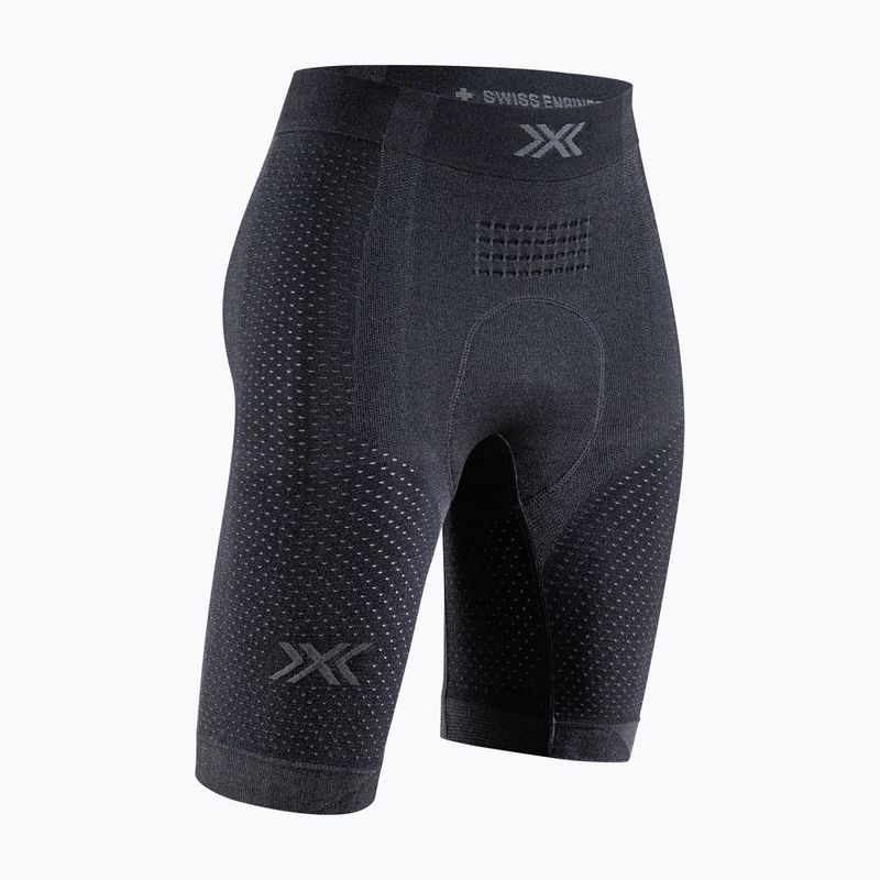 Women's cycling boxer shorts X-Bionic Xceed Ride Liner Shorts x black/rhino grey 2
