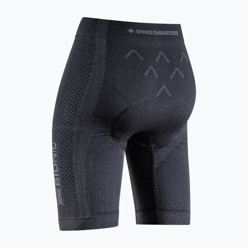 Women's cycling boxer shorts X-Bionic Xceed Ride Liner Shorts x black/rhino grey 3