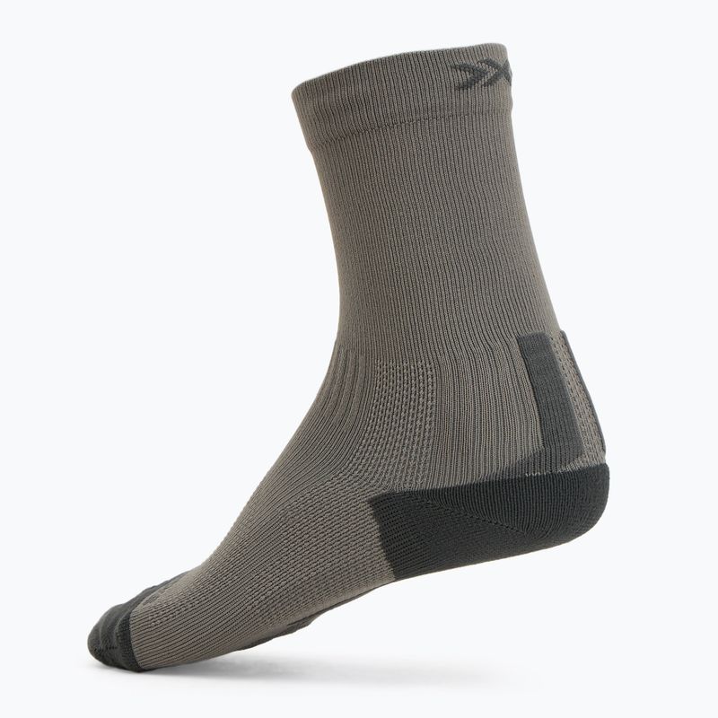 X-Socks Run Discover Crew raincloud/x black socks 2