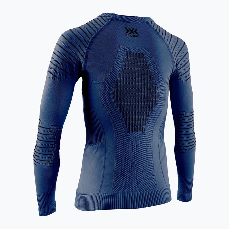 Children's thermal sweatshirt X-Bionic Invent 4.0 marine/x black 2