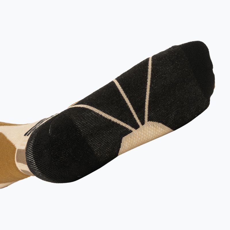 Snowboard socks X-Socks Snowboard Discover Otc sand/dark sand 4