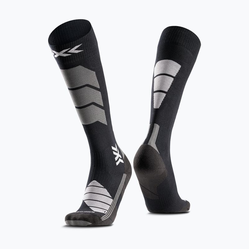Women's ski socks X-Socks Ski Expert Otc x black/light grey