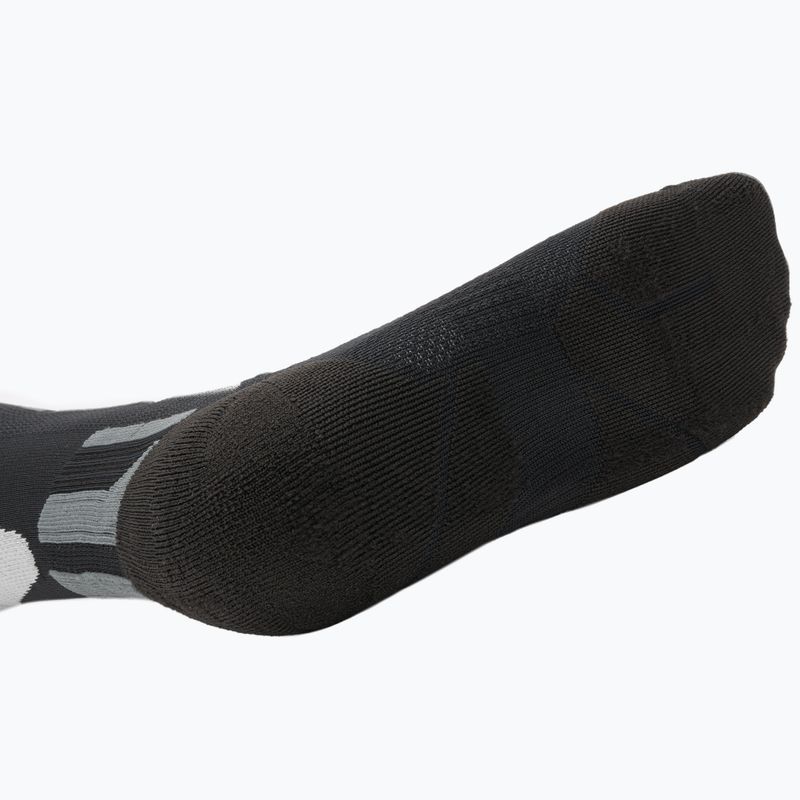 Women's ski socks X-Socks Ski Perform Otc x black/light grey 5