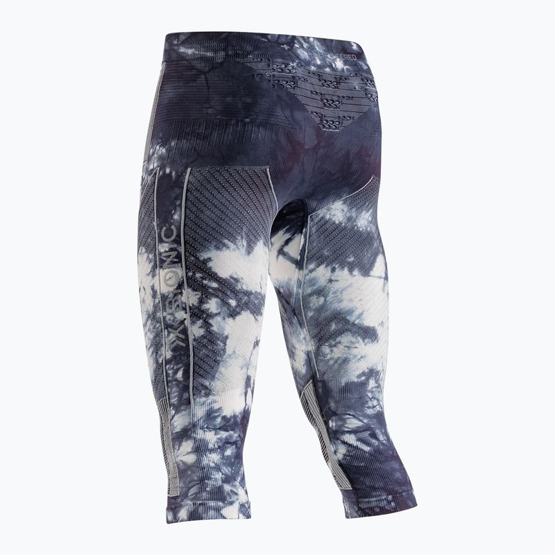 Thermal trousers X-Bionic Energy Accumulator Wild 3/4 tiedye x black/fluo pink 8