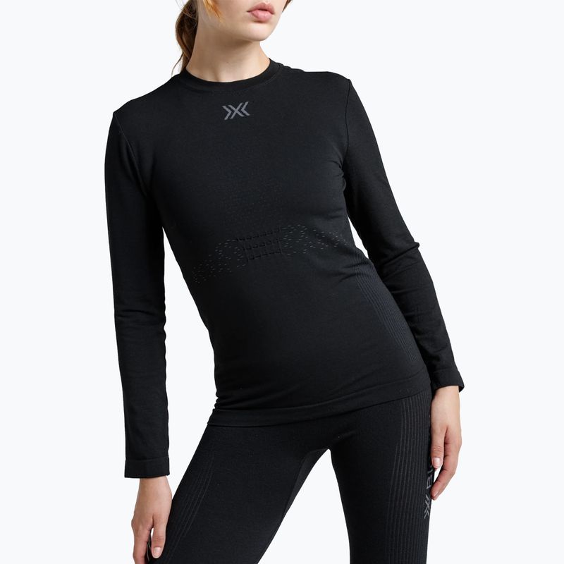 Men's thermal active sweatshirt X-Bionic Mightywool x black 6