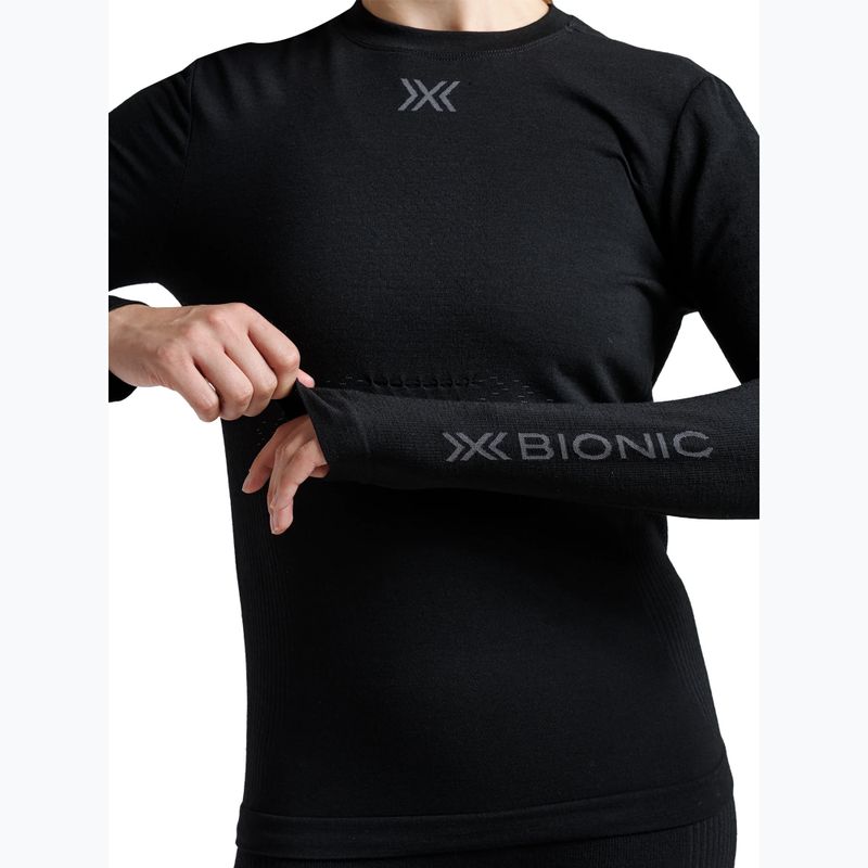 Men's thermal active sweatshirt X-Bionic Mightywool x black 9
