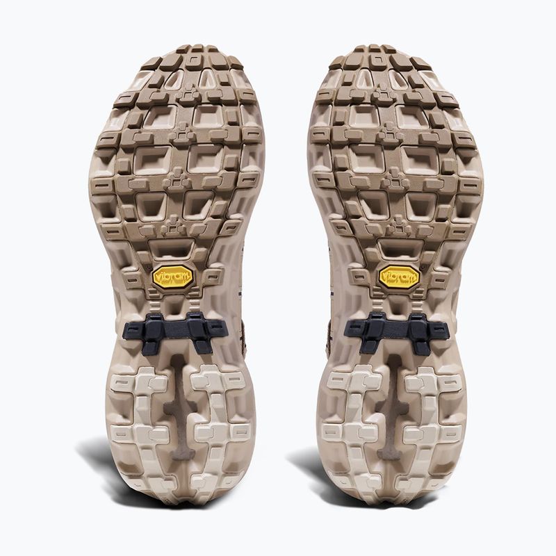 Running shoes + socks X-Bionic Terraskin X01 sand/dark Sand 7