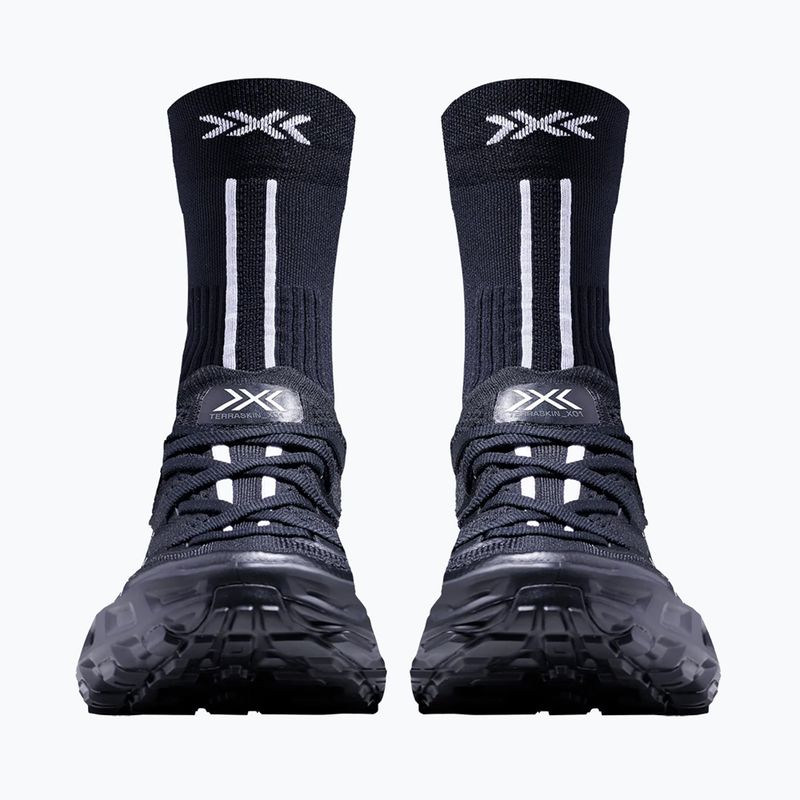 Running shoes + socks X-Bionic Terraskin X01 x black 3