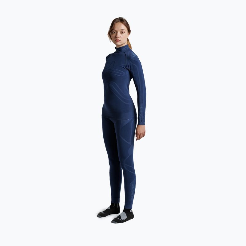 Women's thermal top X-Bionic Heatloop marine 4