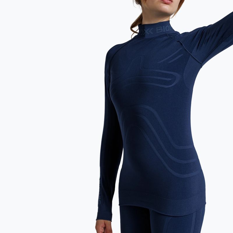 Men's thermal sweatshirt X-Bionic Heatloop LS marine 4