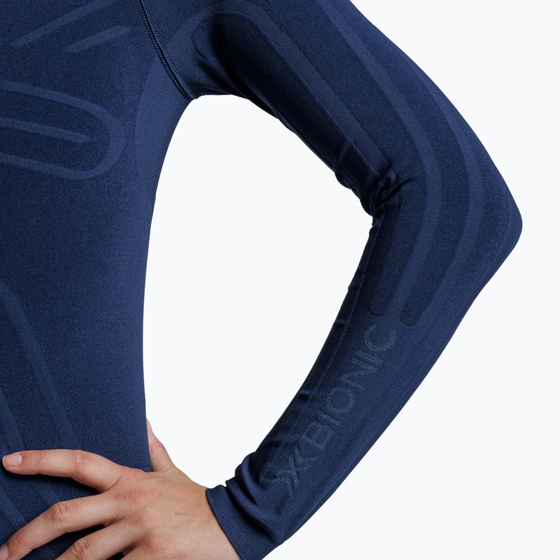Men's thermal sweatshirt X-Bionic Heatloop LS marine 6