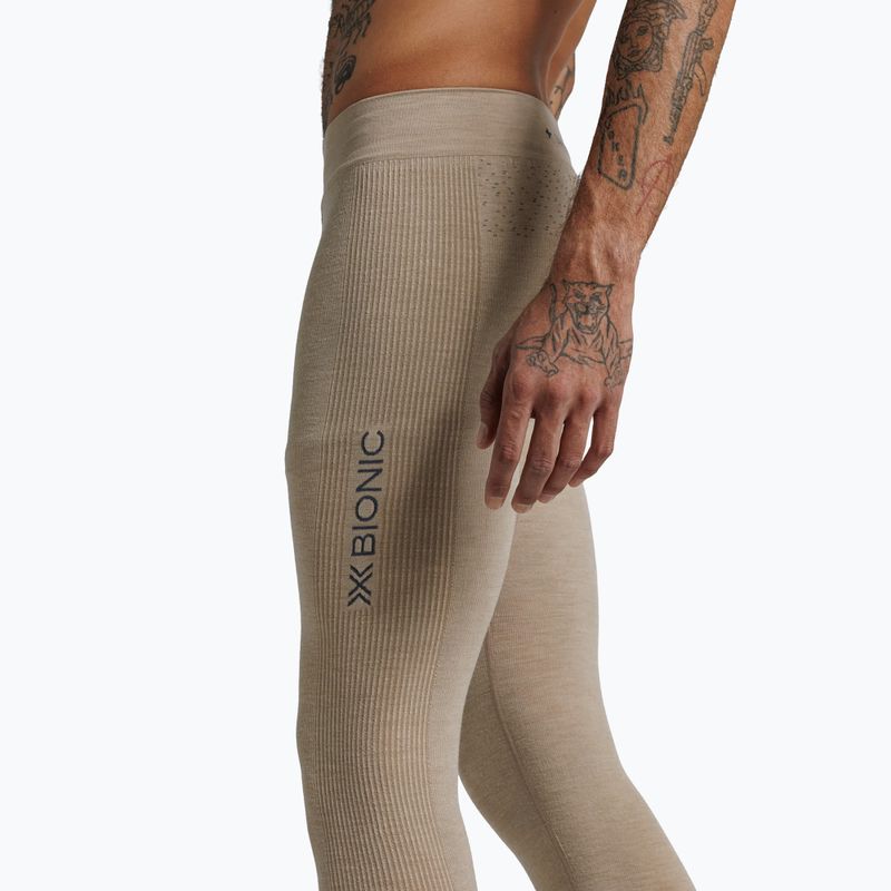 Men's thermal trousers X-Bionic Mightywool sand 5