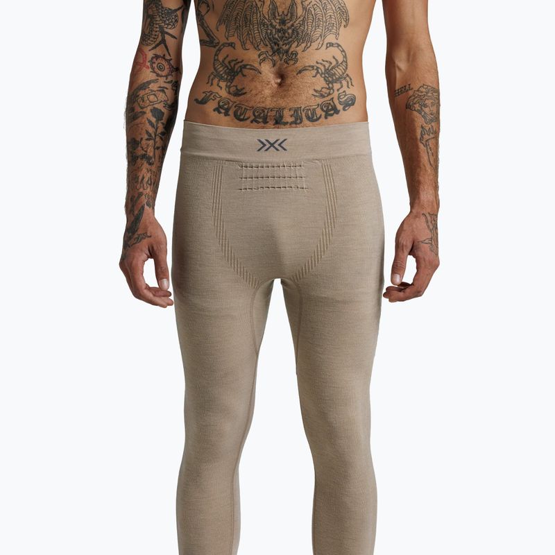 Men's thermal trousers X-Bionic Mightywool sand 8