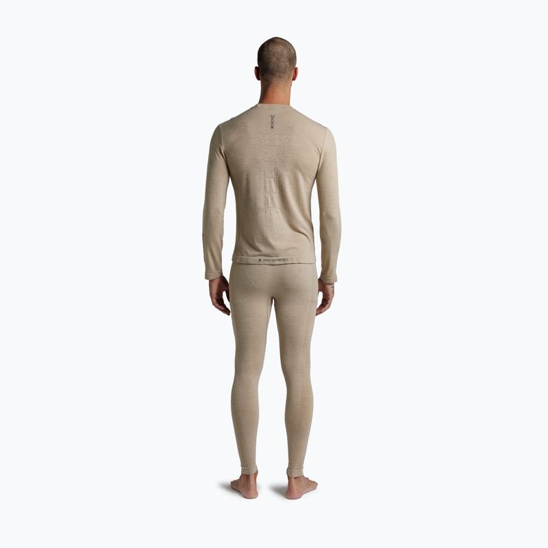 Men's thermal longsleeve X-Bionic Mightywool sand 4