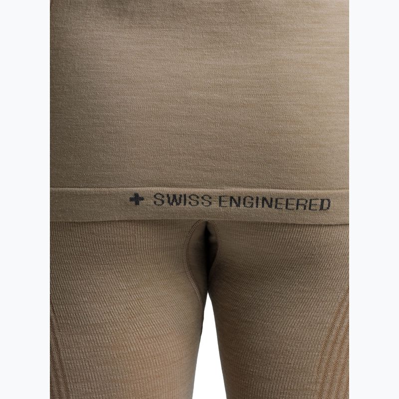 Women's thermal active sweatshirt X-Bionic Mightywool sand 10