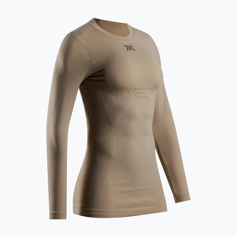 Women's thermal longsleeve X-Bionic Mightywool sand 12