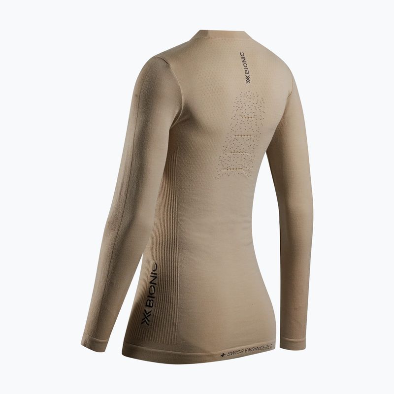 Women's thermal active sweatshirt X-Bionic Mightywool sand 13