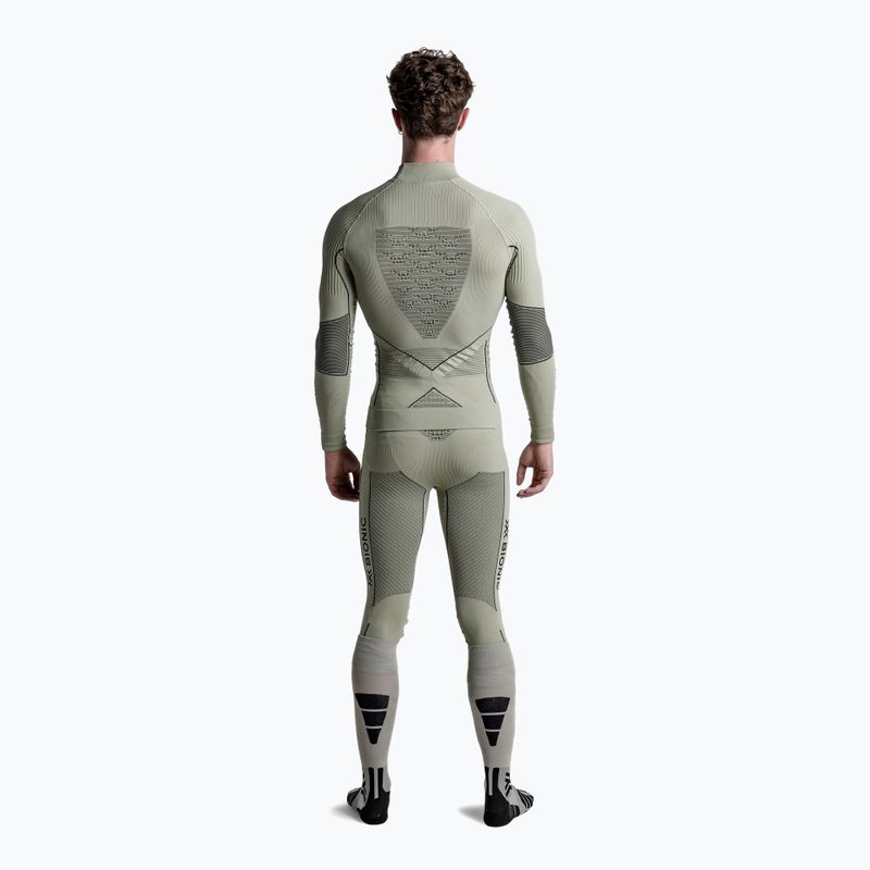 Men's thermal sweatshirt X-Bionic Accumulator 4.0  tea grey/black 3