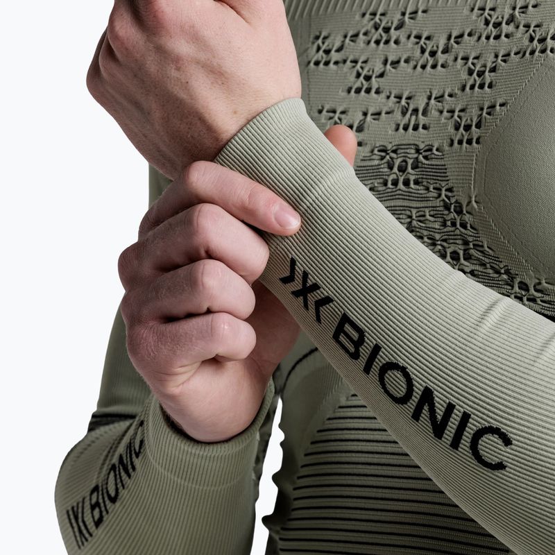 Men's thermal sweatshirt X-Bionic Accumulator 4.0  tea grey/black 10