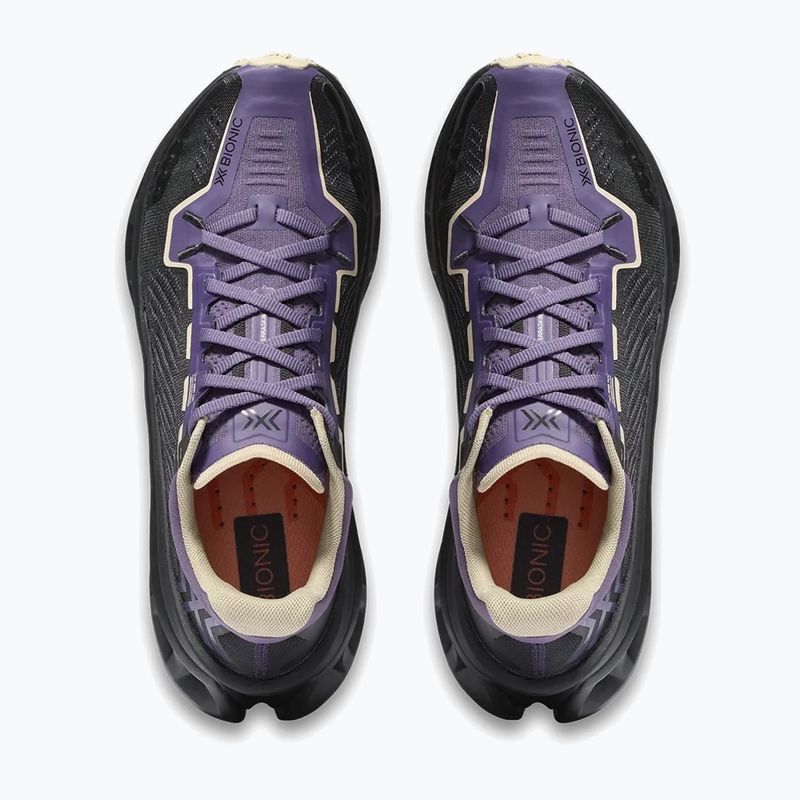 Running shoes X-Bionic Terraskin X03 Deep Purple/X Black/Sand 3
