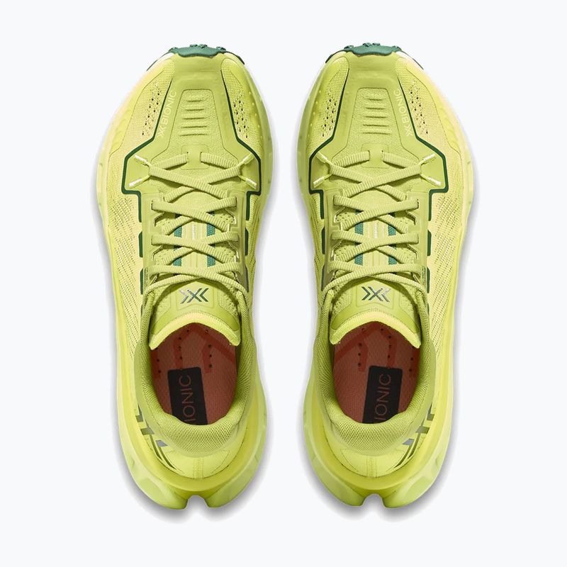 Running shoes X-Bionic Terraskin X03 Electric Energy/Dark Green 3