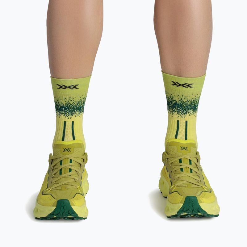 Running shoes X-Bionic Terraskin X03 Electric Energy/Dark Green 5