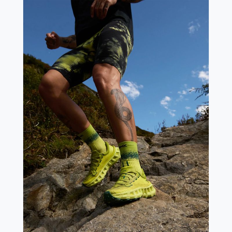 Running shoes X-Bionic Terraskin X03 Electric Energy/Dark Green 7