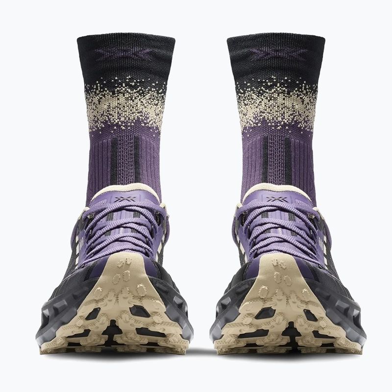 Running shoes X-Bionic Terraskin X03 Deep Purple/X Black/Sand 3