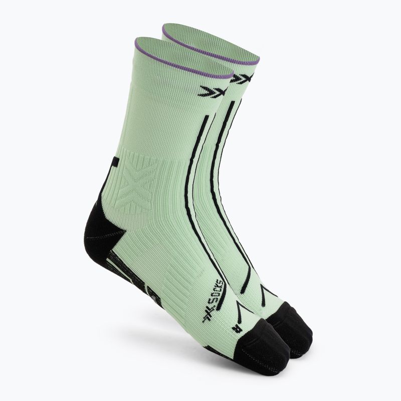 Running shoes + socks X-Bionic Terraskin X01 black/orange 8