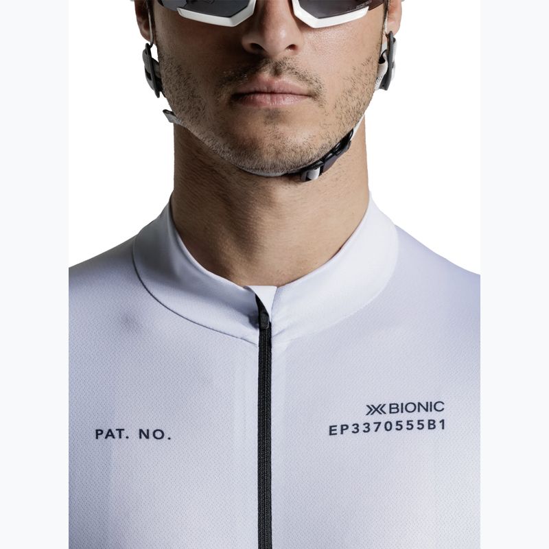 Men's cycling jersey X-Bionic Corefusion Ride Jersey off white 5