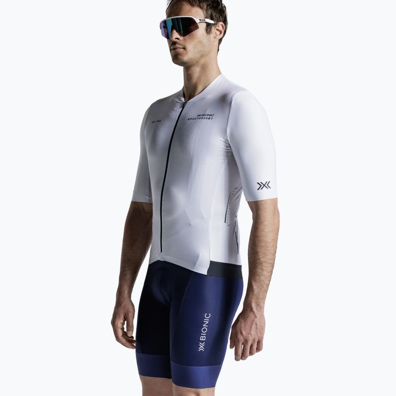 Men's cycling jersey X-Bionic Corefusion Aero Jersey off white 4