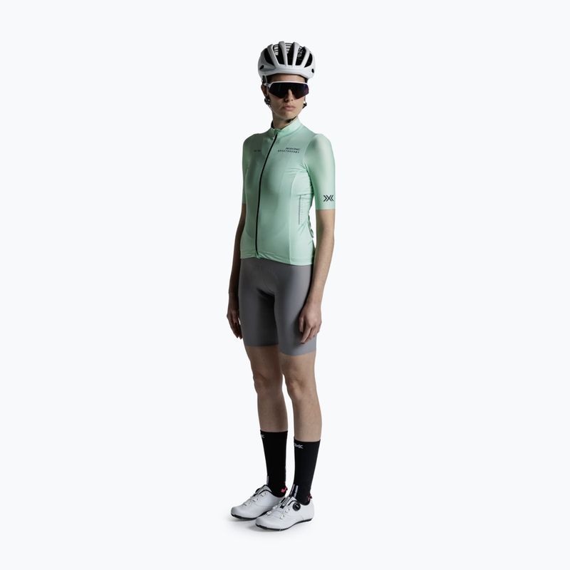 Women's cycling jersey X-Bionic Corefusion Ride Jersey digital lime 2