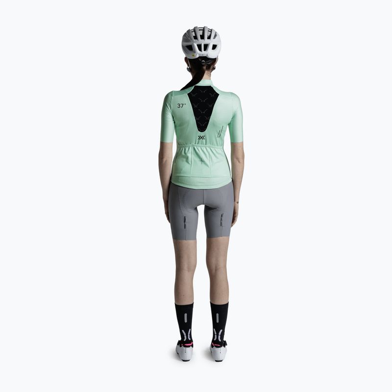 Women's cycling jersey X-Bionic Corefusion Ride Jersey digital lime 3