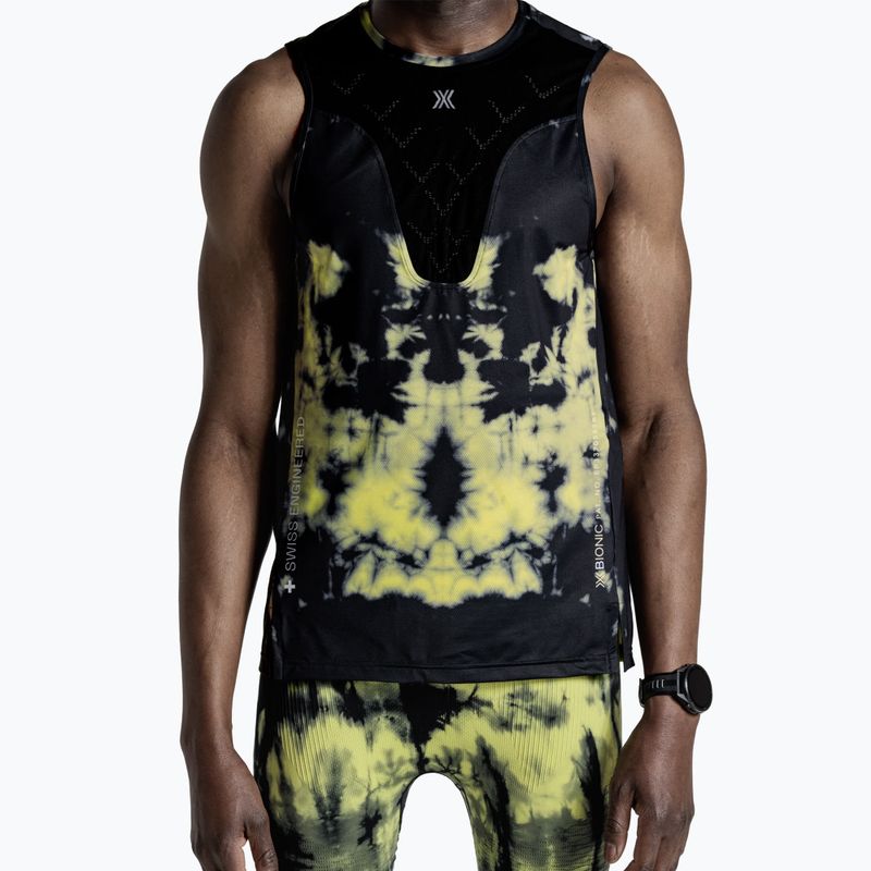 Running top X-Bionic Corefusion Run Tank tie dye electric energy 3