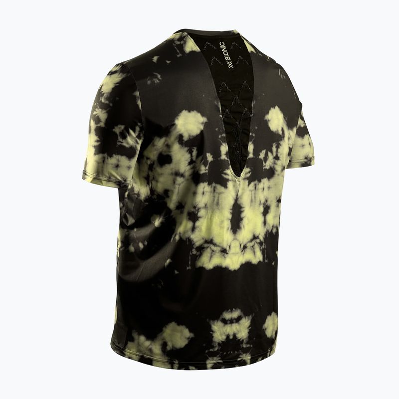 Men's running top X-Bionic Corefusion Run tie dye electric energy 7