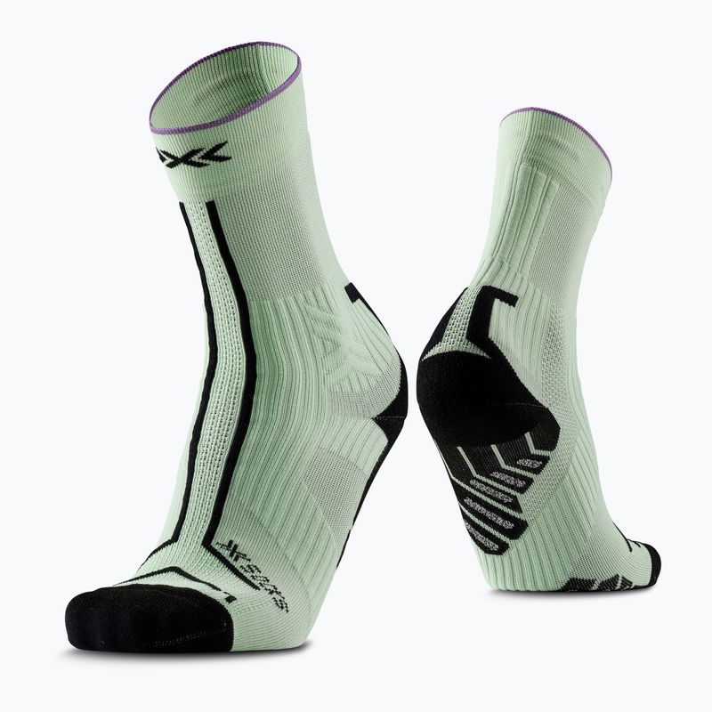 Socks X-Socks Trailrun Terraskin Expert Crew digital lime/x black 5