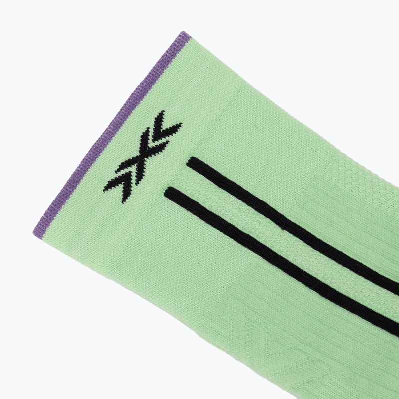 Socks X-Socks Trailrun Terraskin Expert Crew digital lime/x black 3