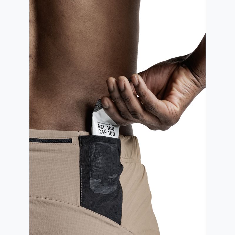 Men's running shorts X-Bionic Corefusion Run Perform dark sand 5